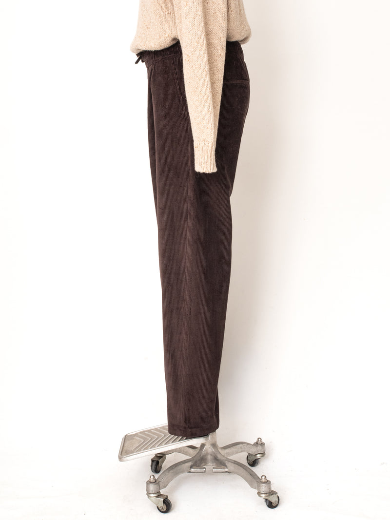 BEY KADİFE PANTOLON KAHVE