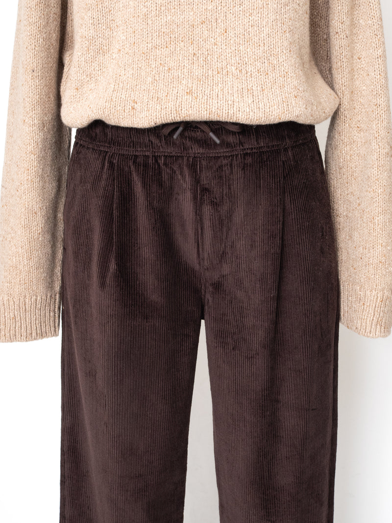 BEY KADİFE PANTOLON KAHVE