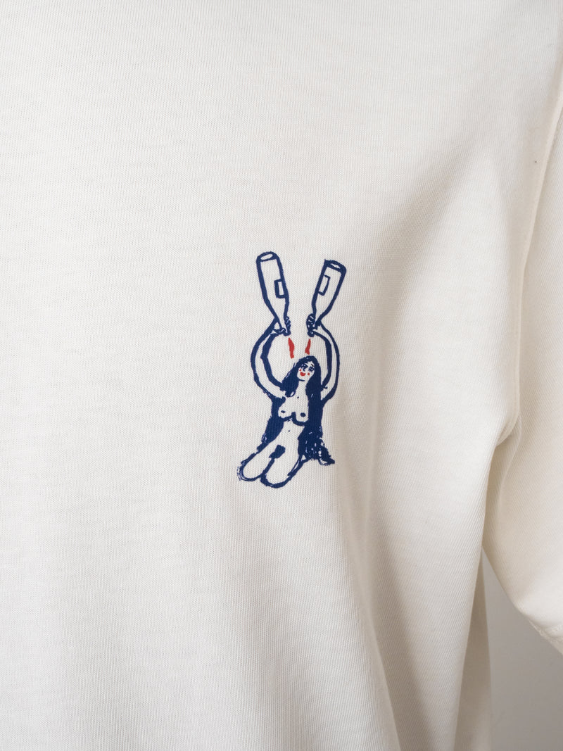 MINTED MOOD Oversize Baskılı T-shirt WINEBATH