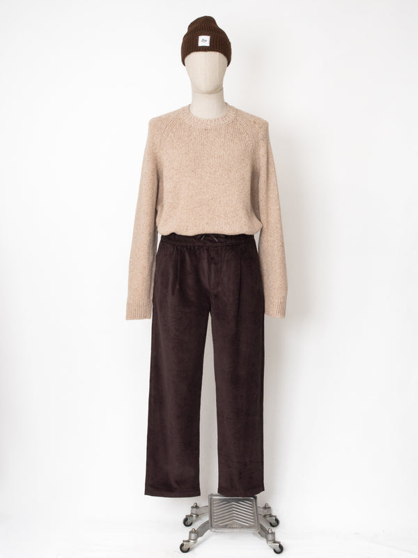 BEY KADİFE PANTOLON KAHVE