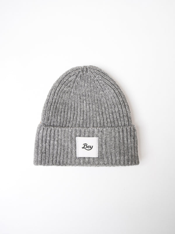 BEY YÜNLÜ ÖRGÜ BERE GRİ