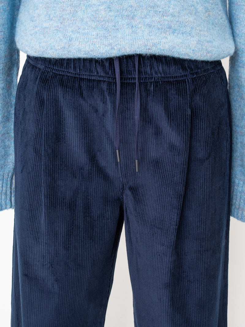 BEY KADİFE PANTOLON LACİVERT