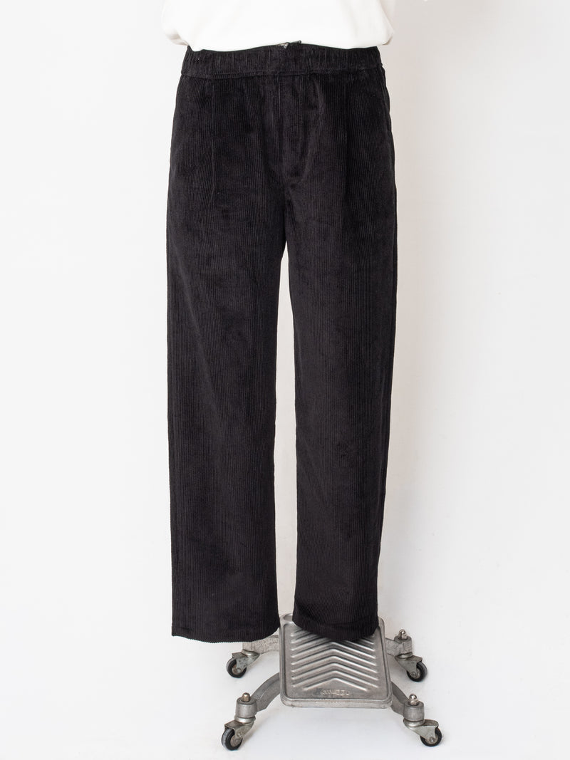 BEY KADİFE PANTOLON SİYAH