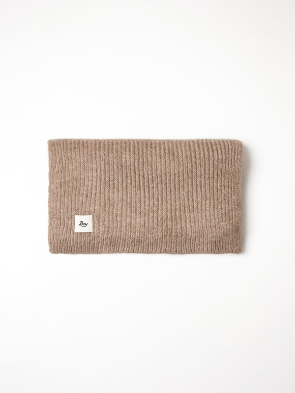 BEY YÜNLÜ ÖRGÜ ATKI BEJ