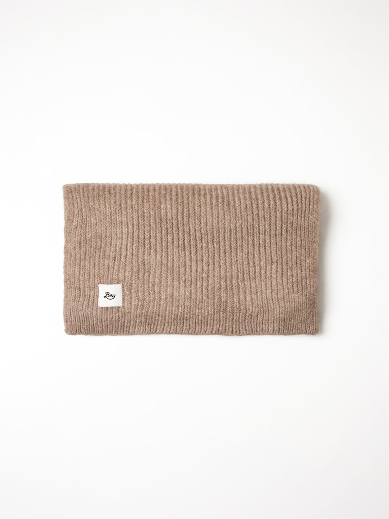 BEY YÜNLÜ ÖRGÜ ATKI BEJ