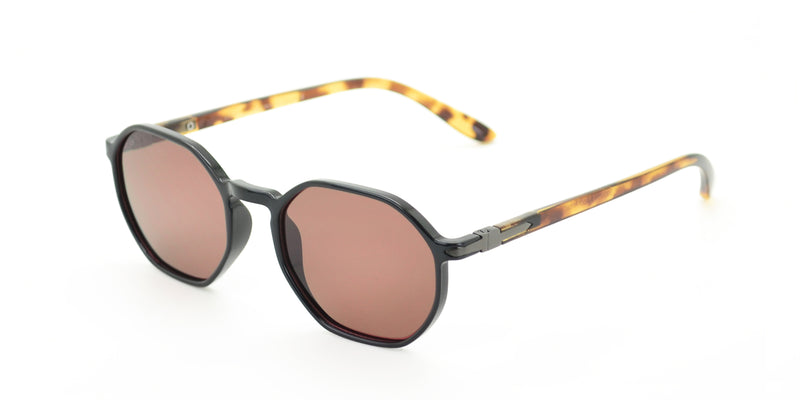 SANTORINI Black Amber Brown Güneş Gözlüğü