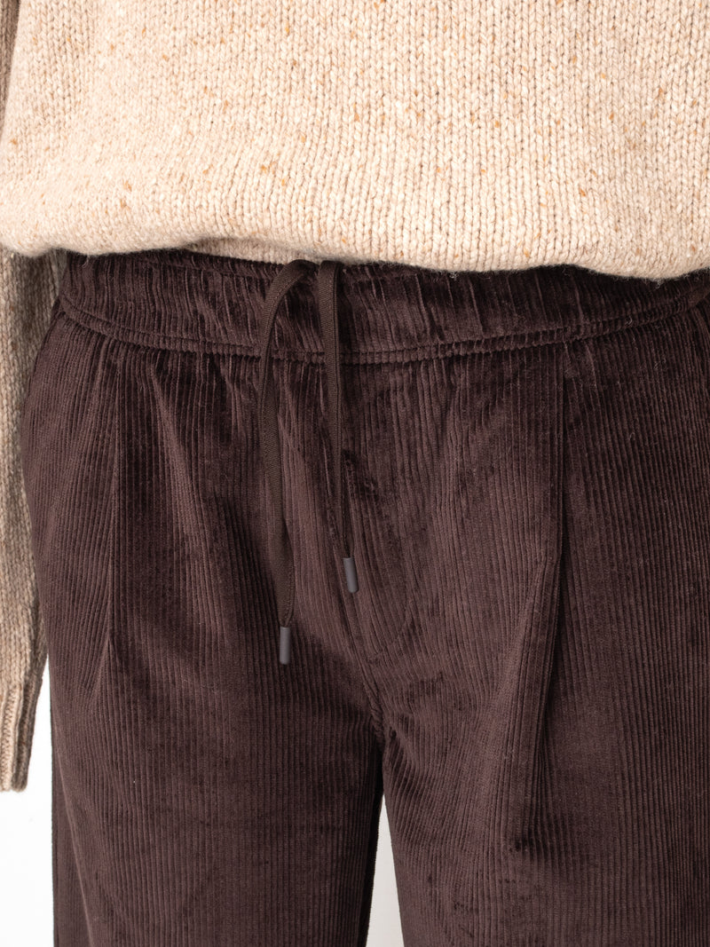 BEY KADİFE PANTOLON KAHVE