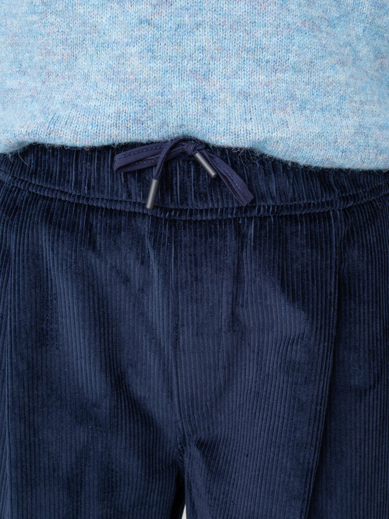 BEY KADİFE PANTOLON LACİVERT