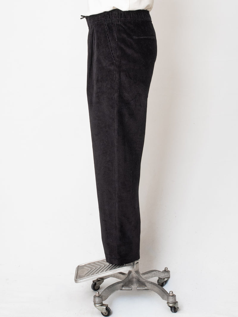 BEY KADİFE PANTOLON SİYAH