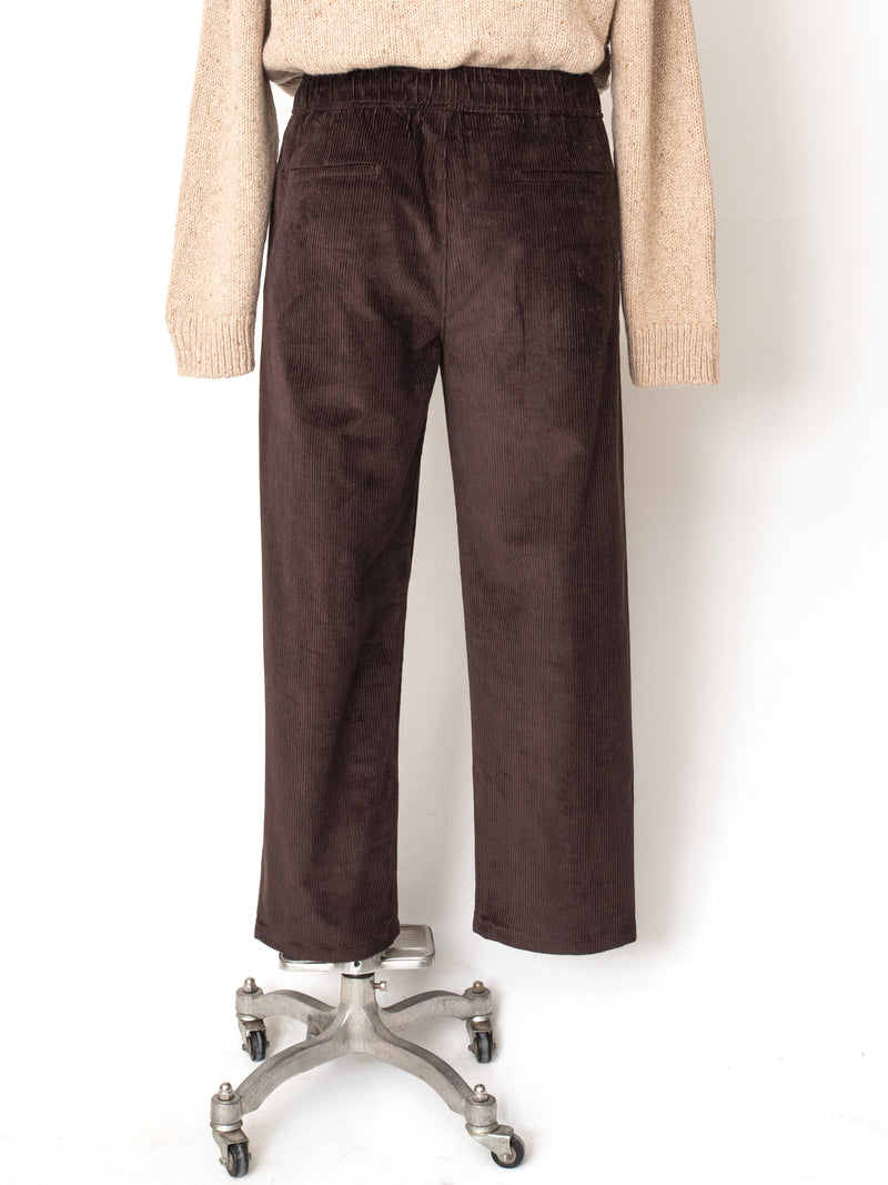 BEY KADİFE PANTOLON KAHVE