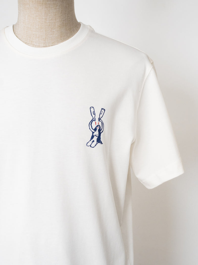 MINTED MOOD Oversize Baskılı T-shirt WINEBATH