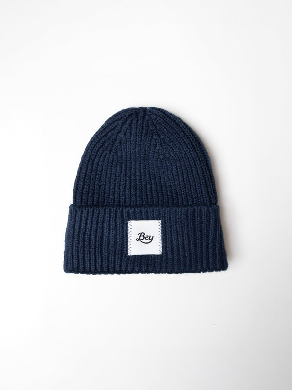 BEY YÜNLÜ ÖRGÜ BERE LACİVERT