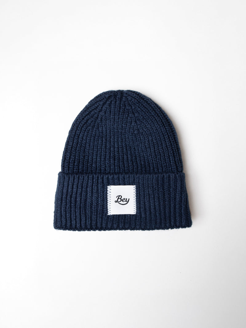 BEY YÜNLÜ ÖRGÜ BERE LACİVERT