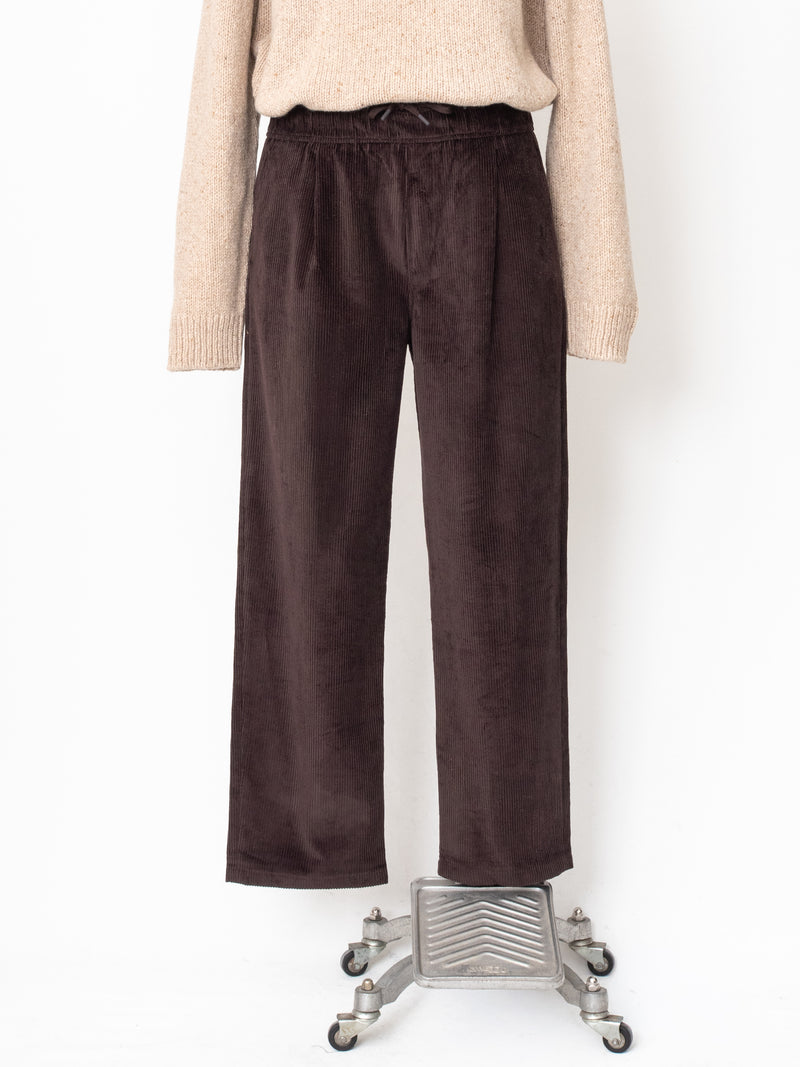 BEY KADİFE PANTOLON KAHVE