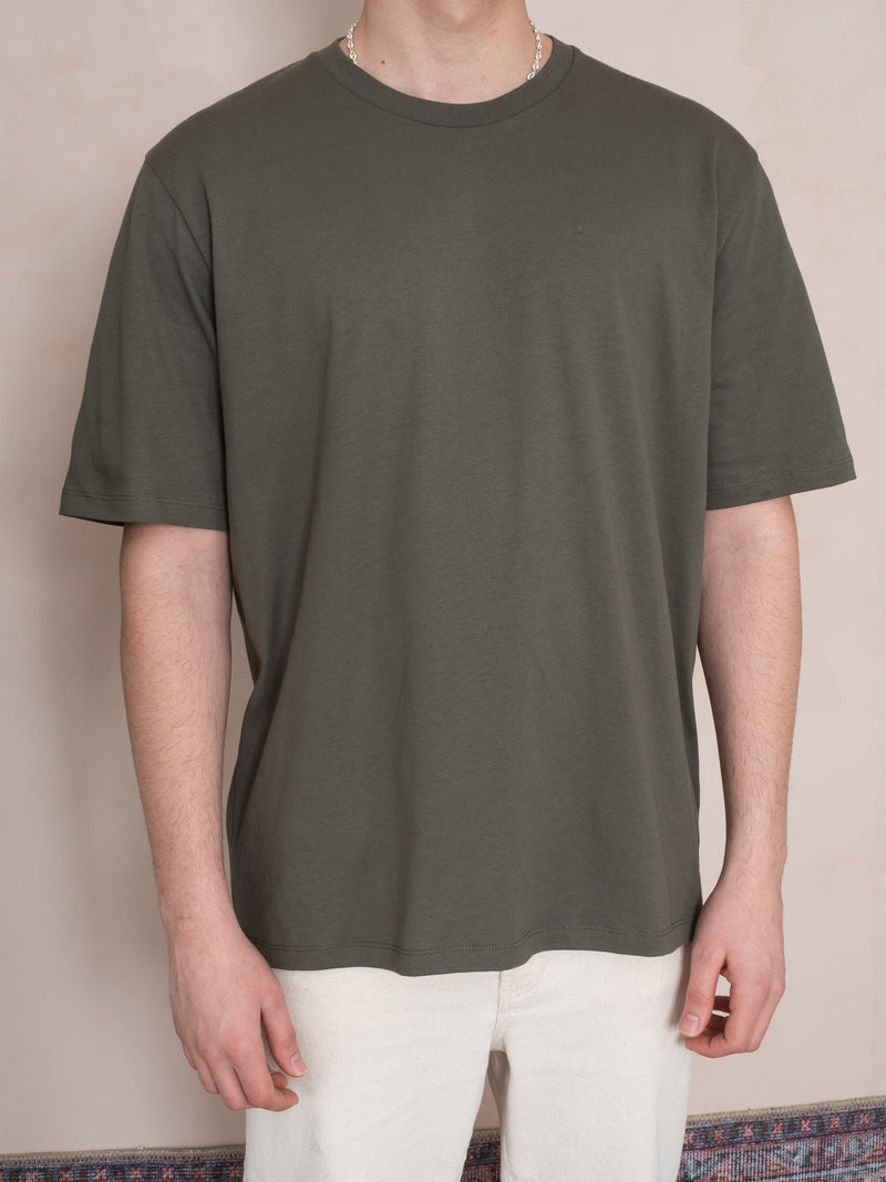 OVERSIZE LOGO T-SHIRT HAKİ