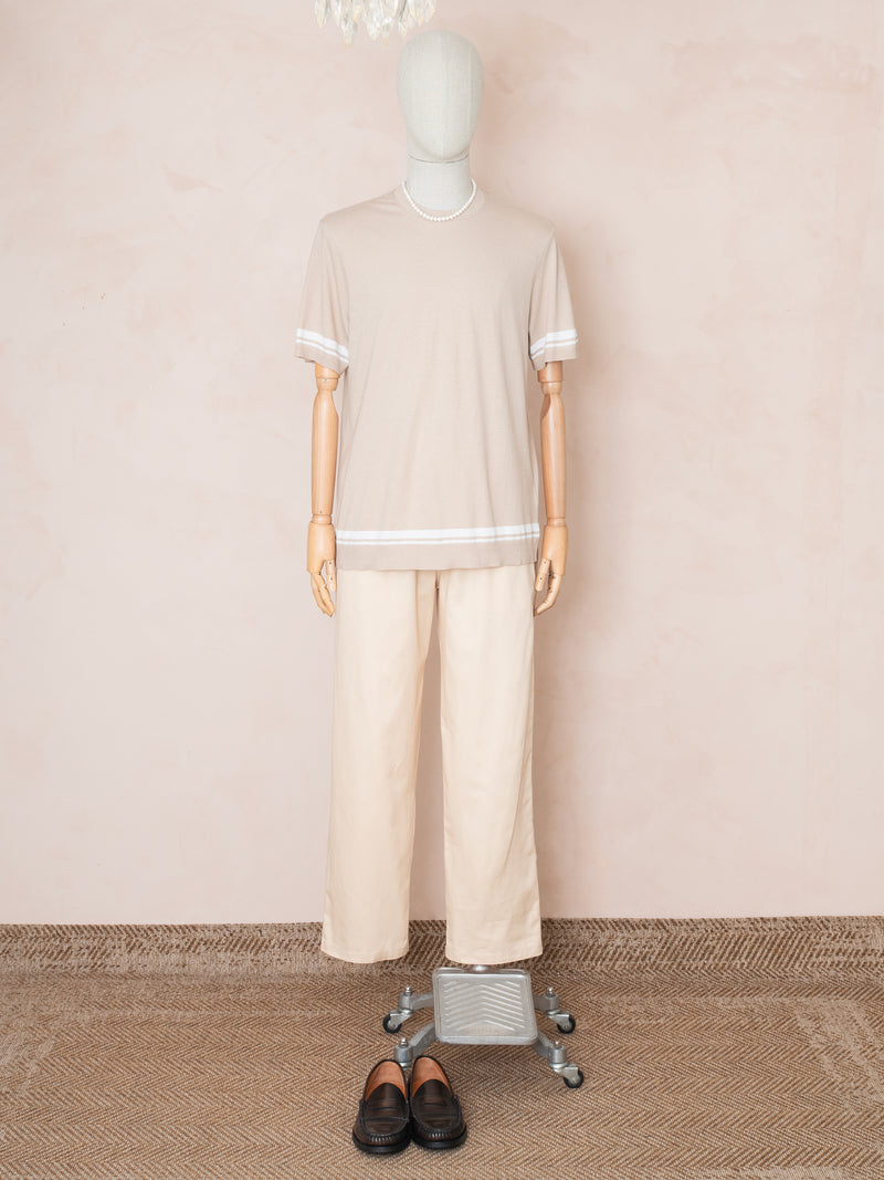 Çizgili Ribana T-shirt