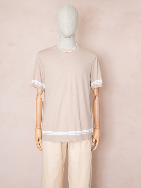 Çizgili Ribana T-shirt
