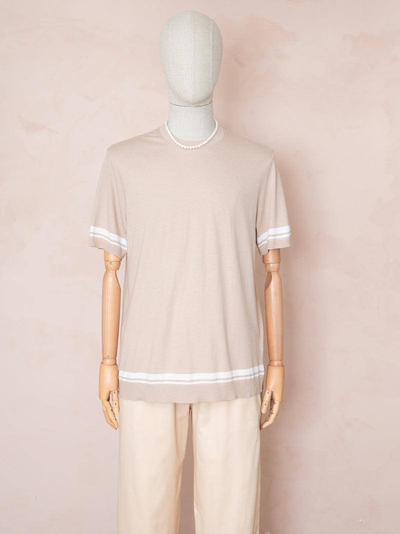 Çizgili Ribana T-shirt