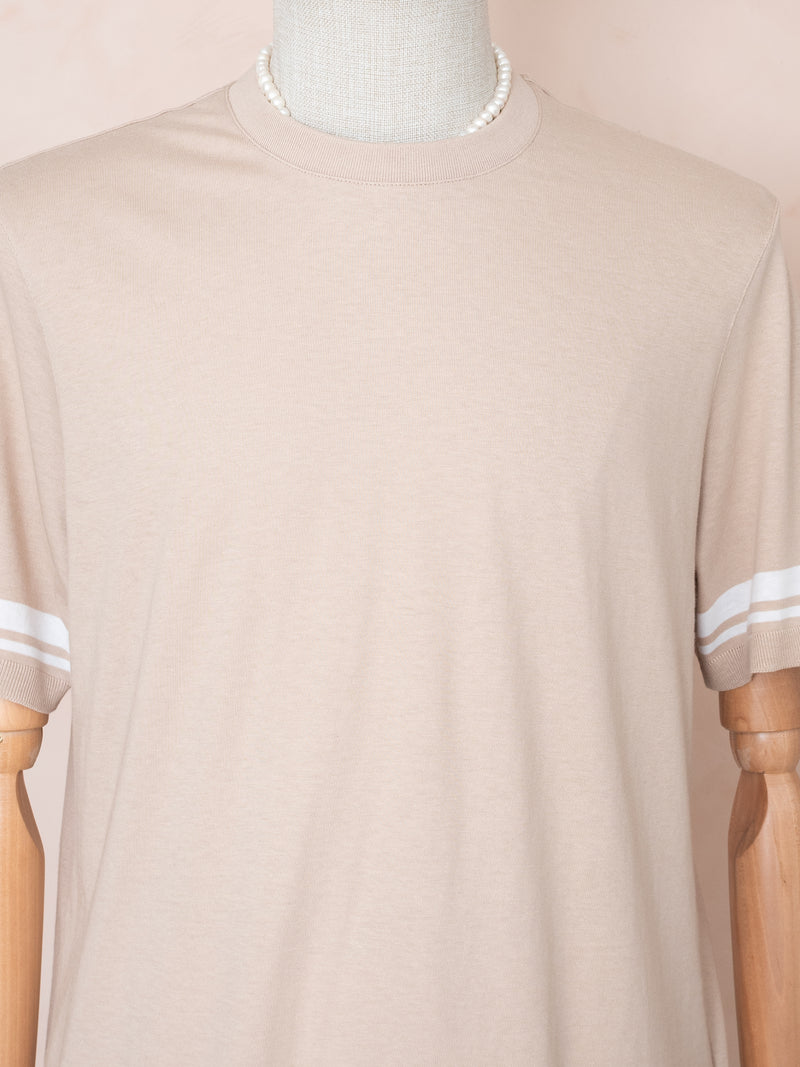 Çizgili Ribana T-shirt