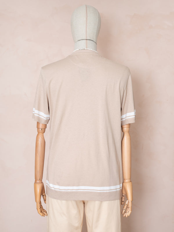 Çizgili Ribana T-shirt