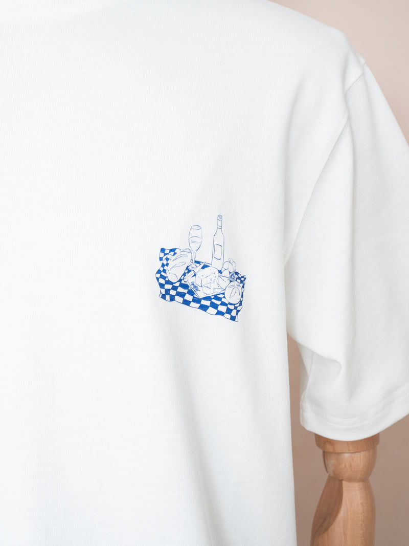 MINTED MOOD Oversize Baskılı T-shirt PICNIC