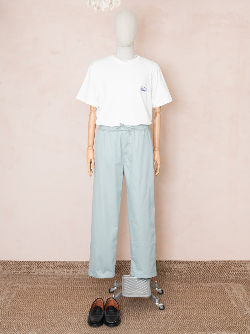 Bey Poplin Pantolon Mint Yeşil