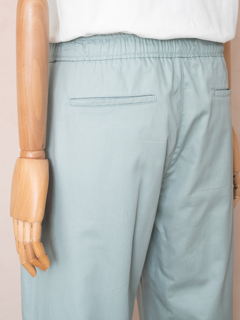 Bey Poplin Pantolon Mint Yeşil