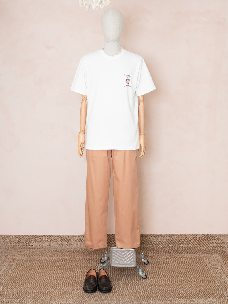 MINTED MOOD Oversize Baskılı T-shirt LUCKY
