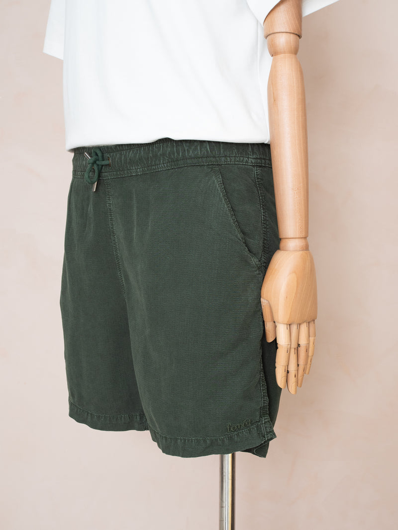 Tencel Şort Yeşil