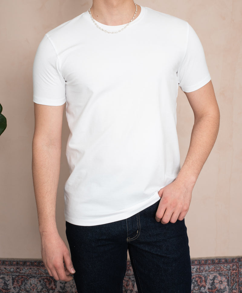 FIT T-SHIRT BEYAZ