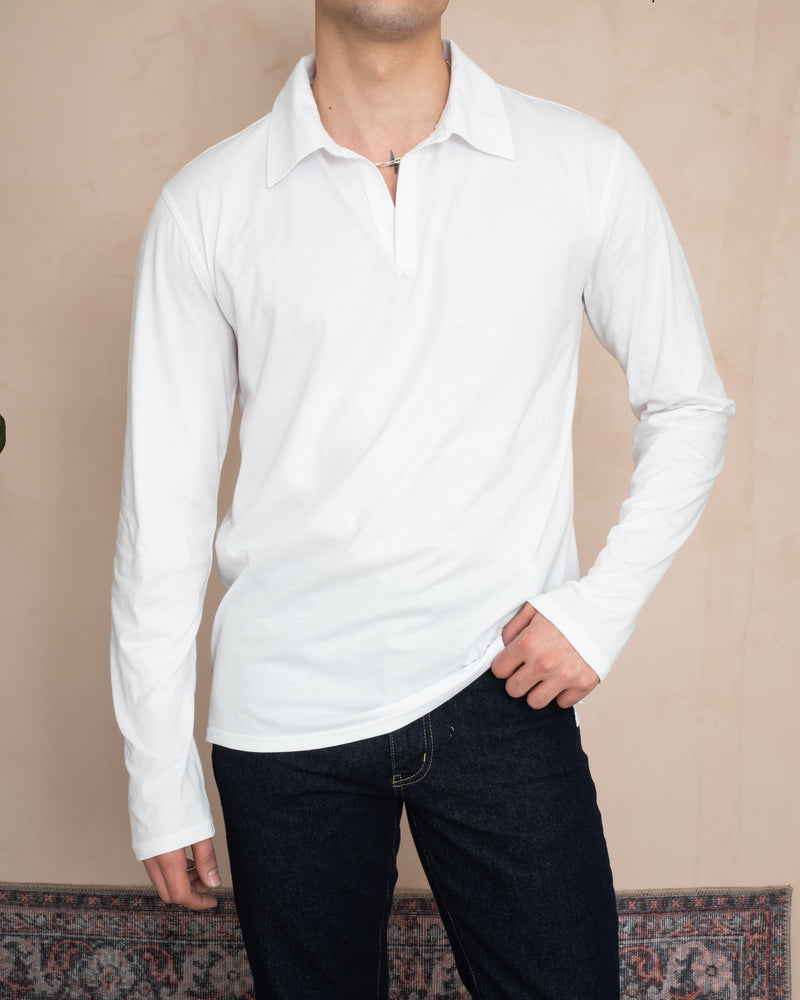 UZUN KOLLU POLO YAKA T-SHIRT