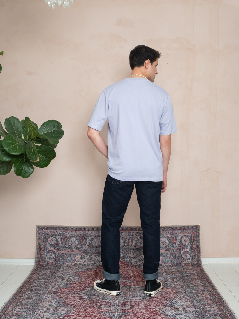 OVERSIZE LOGO T-SHIRT LİLA