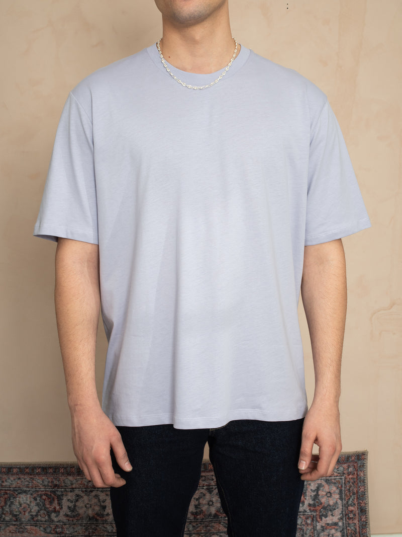 OVERSIZE LOGO T-SHIRT LİLA