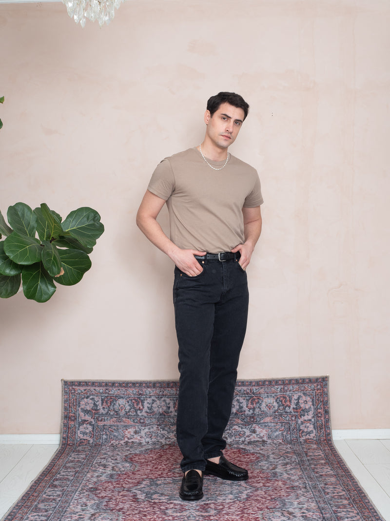 ORGANİK T-SHIRT KAHVERENGİ