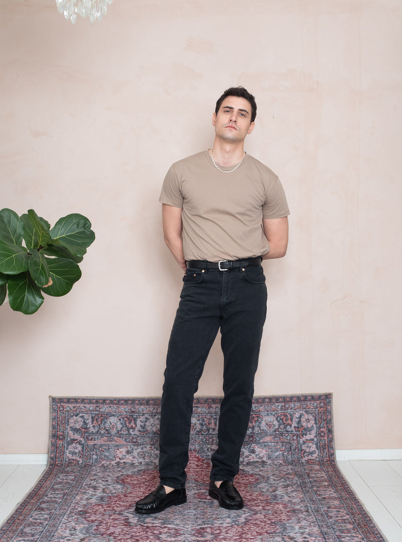 ORGANİK T-SHIRT KAHVERENGİ